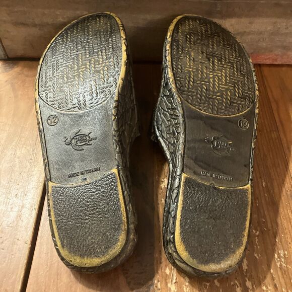 Vintage Pali Hawaii Sandals SIZE 12 DARK BROWN Women's - Picture 6 of 6